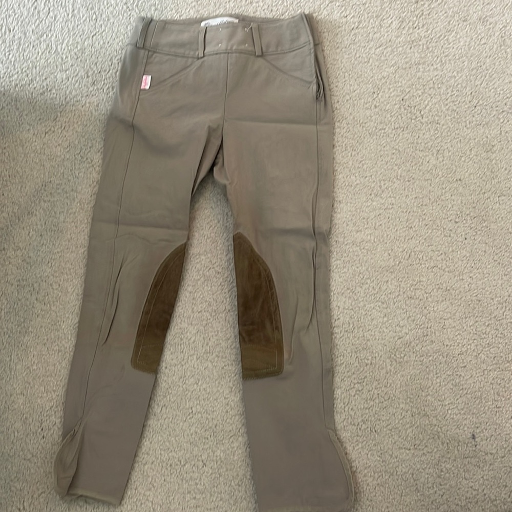 Kids tailored sportsman’s side zip breeches